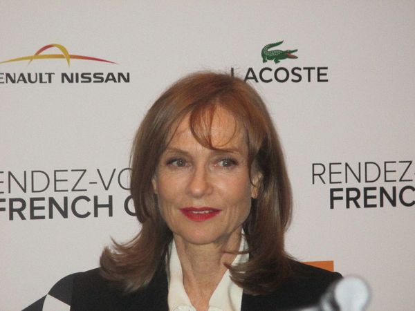 Valley of Love star Isabelle Huppert